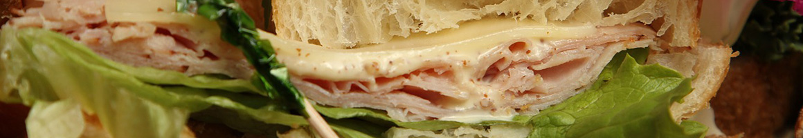 Eating Sandwich at Sack O' Subs restaurant in Ocean City, NJ.